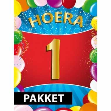 1 jarige feestversiering pakket- feestje!