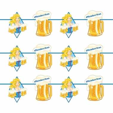 3x oktoberfest/bierfeest slingers met blonde dame 10 m- feestje!