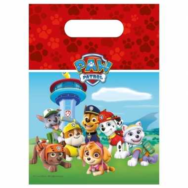 6x paw patrol feestzakjes- feestje!