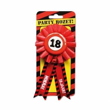 Feestelijke broche 18 jaar- feestje!