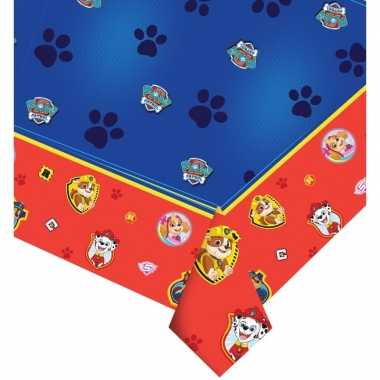 Paw patrol themafeest tafelkleed 180 x 120 cm- feestje!