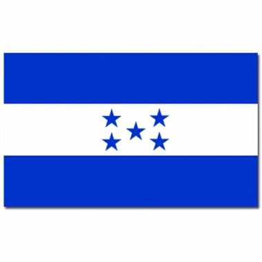 Vlag honduras 90 x 150 cm feestartikelen- feestje!