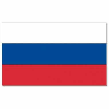 Vlag rusland 90 x 150 cm feestartikelen- feestje!