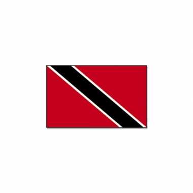 Vlag trinidad en tobago 90 x 150 cm feestartikelen- feestje!