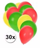 Boliviaanse feest ballonnen 30 st feestje