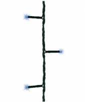 Budget feestlampjes twinkle blauw buiten 100 lampjes feestje