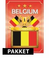 Ek belgie feestartikelen pakket feestje