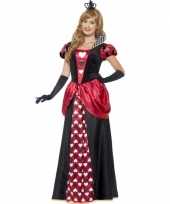 Feest hartenkoningin verkleedoutfit voor dames feestje