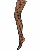 Feest netpanty met ster voor dames feestje