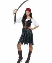 Feest piraat verkleedoutfit voor dames feestje 10078809