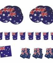 Feestartikelen australie tafel versiering pakket feestje