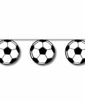 Feestversiering voetbal slinger 5 meter feestje