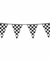 Finish feestversiering vlaggenlijn 6 meter feestje