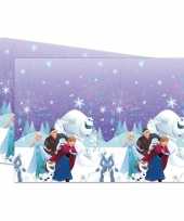Frozen blauw paars themafeest tafelkleed 120 x 180 cm feestje