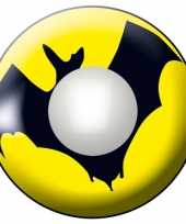 Gele feestlenzen met vleermuis feestje