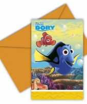 Kinderfeestje finding dory uitnodigingen feestje 10145188