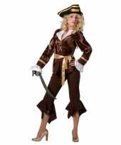 Luxe piraten feestkleding voor dames feestje