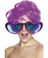 Mega hart feest brillen van 30 cm feestje