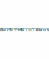 Pokemon themafeest wenslijn letterslinger happy birthday 218 x 1 feestje
