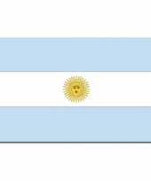 Vlag argentinie 90 x 150 cm feestartikelen feestje