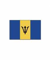 Vlag barbados 90 x 150 feestartikelen feestje