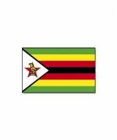 Vlag zimbabwe 90 x 150 feestartikelen feestje