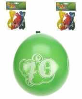 Voordelige feest ballonnen 70 jaar feestje
